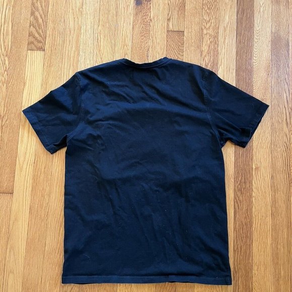 Eternity BC/AD Men Black Drip Embroidered 3D SHARK MOUTH Logo Tshirt Xl Cotton - Picture 3 of 12